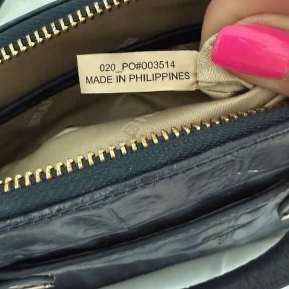 Brahmin Duxie Poolside Basque Genuine Leather Crossbody/Handbag - Picture 5 of 10